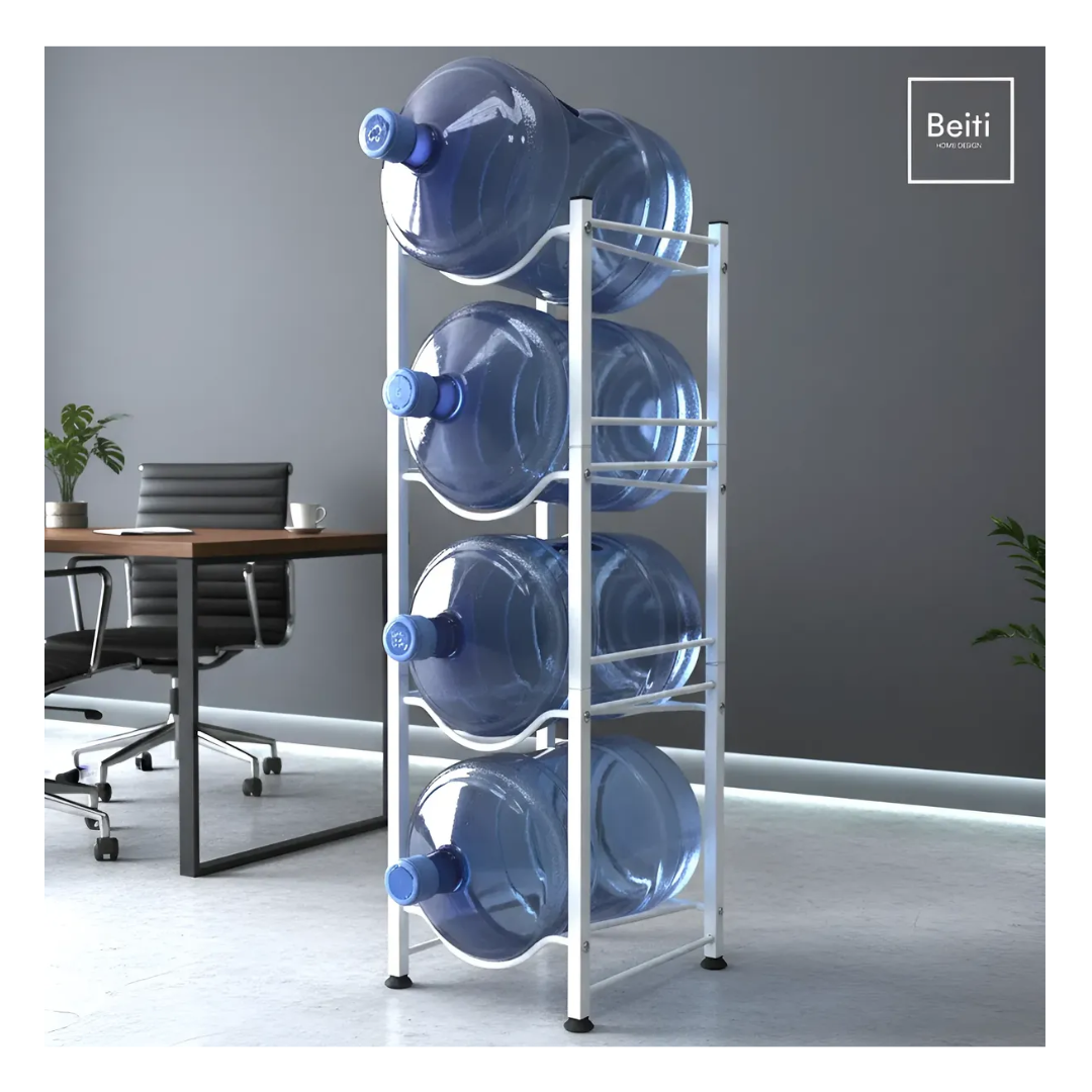 Estante Organizador Botellones Agua 20l 4 Bases Bidones