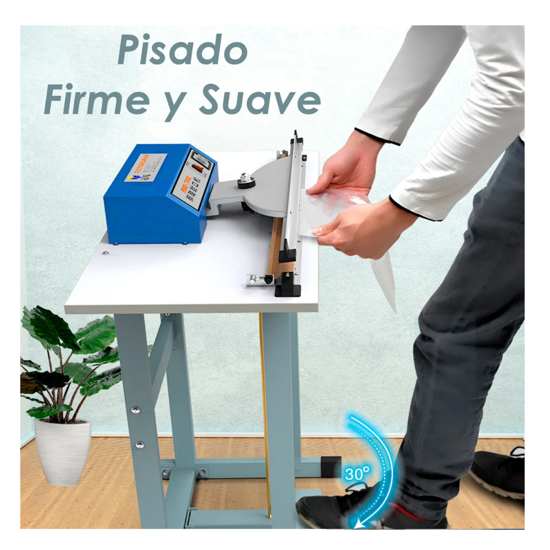 Selladora Cortadora De Bolsa De 60cm Con Pedal 600w