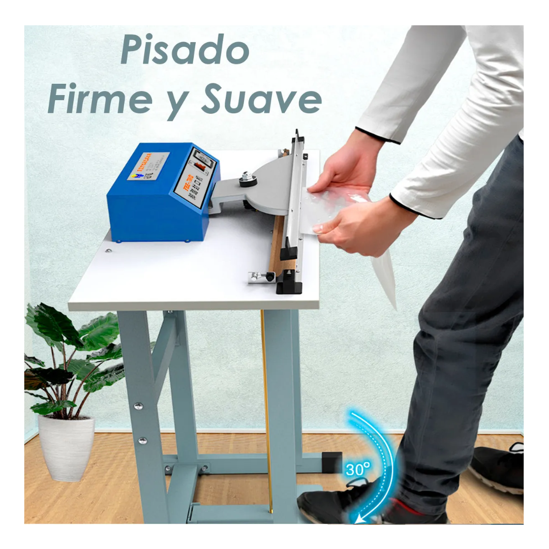 Selladora Cortadora De Bolsa De 70cm Con Pedal 700w