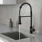 Grifo Llave Alta Monomando Cocina Rociador Flexible Acero Inoxidable