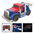 Auto A Control Remoto Camion Lanza Humo Power Optimus