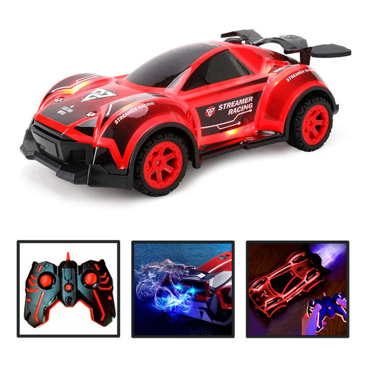 Auto Control Remoto Racing 5 Modos Luces Humo 2.4gz