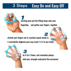 Set Hand Grip Ejercitador Manos Y Antebrazo Fitnics 10-60 Kg