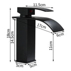 Llave Lavamanos Monomando Cascada Baño De Lujo Acero