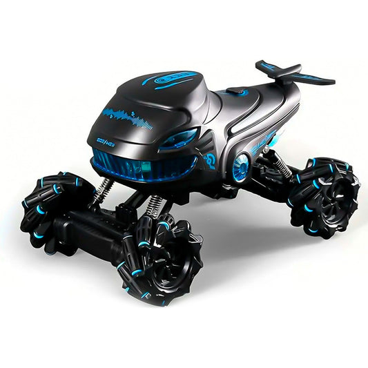 Auto A Control Remoto Monster Truck Lanza Agua Drift Luces