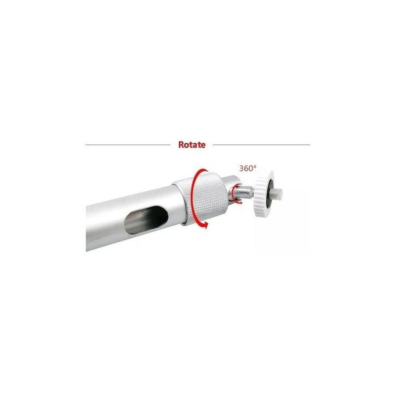 Soporte Proyector Y Camara A Techo Aluminio 30 A 60cm