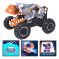 Auto a Control Remoto Dinosaurio Piruetas Humo Musica 360° 4x4