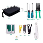 Kit Herramientas Cableado Tester Rj45 Utp Lan Crimpeadora