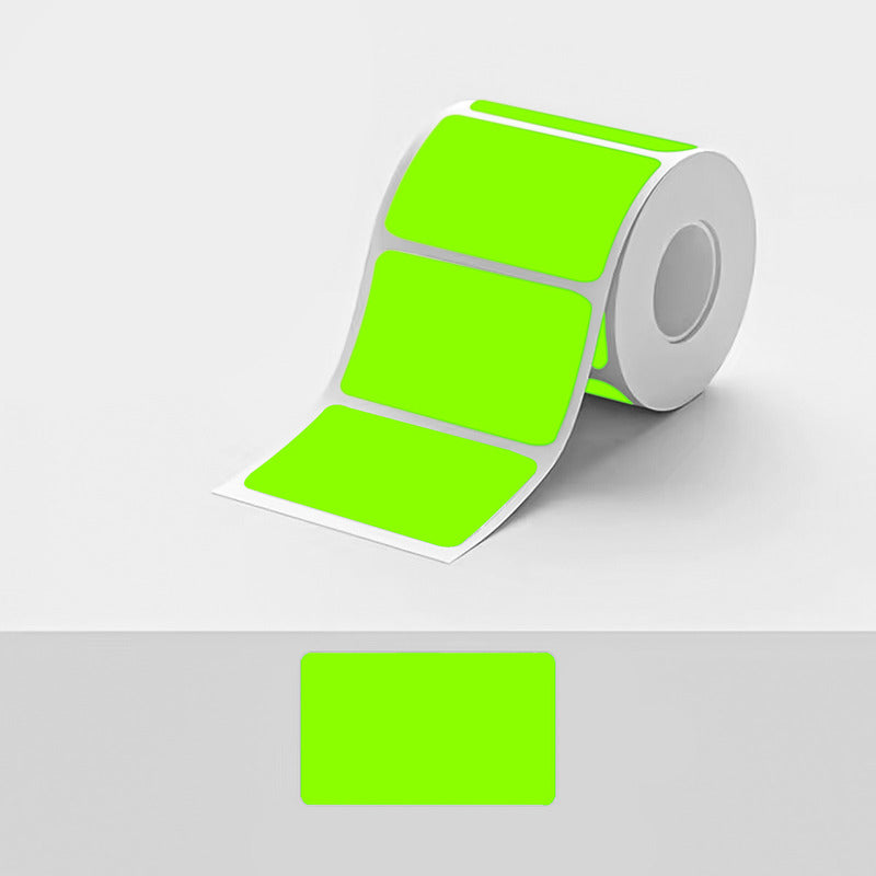Etiquetas Adhesivas Térmicas 50x30mm Rollo 1000u Verde