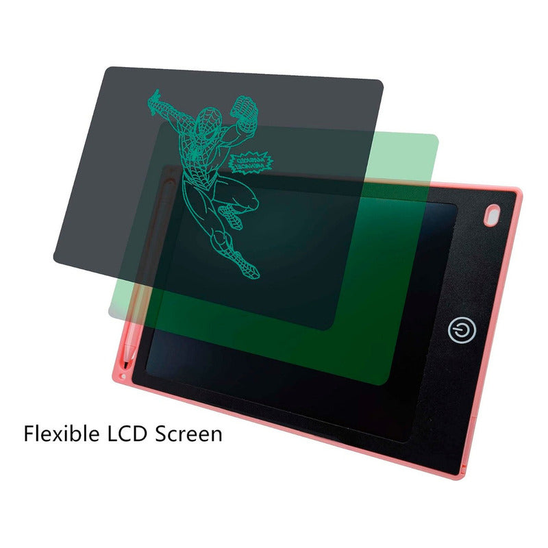 Pizarra Magica Para Niños 8,5 Pulgadas Multicolor Con Plumón