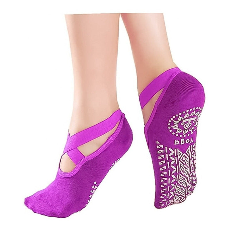 Calcetines Yoga Antideslizantes Pilates Transpirables