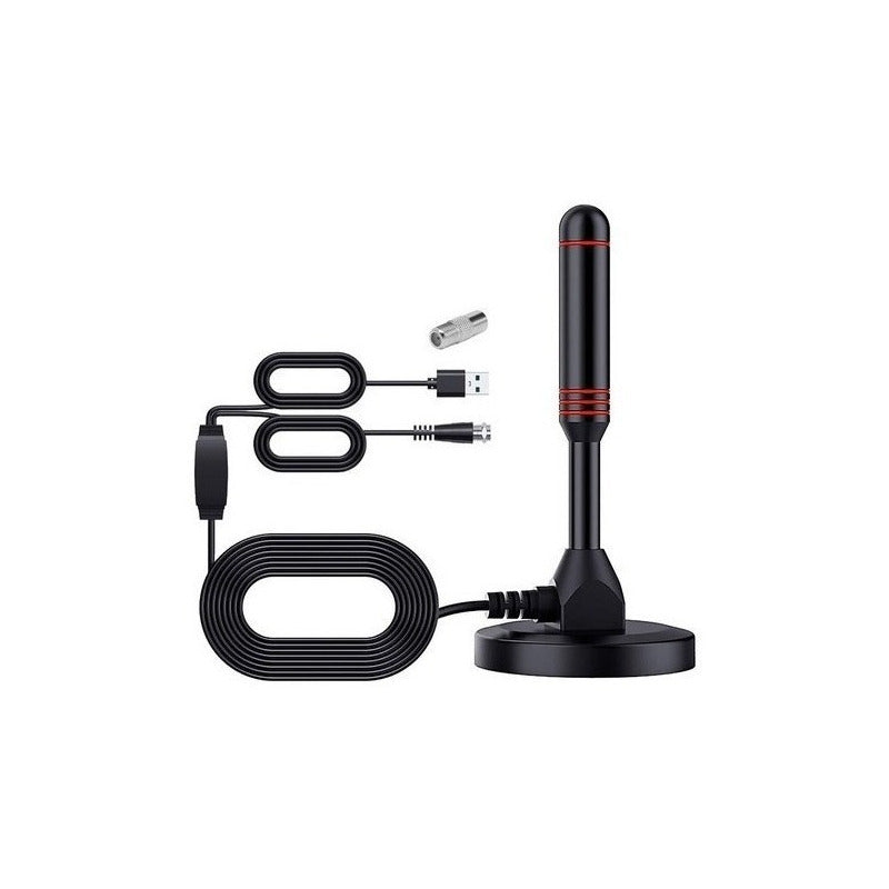 Antena Tv Digital Interior Hd Amplificada Por Usb