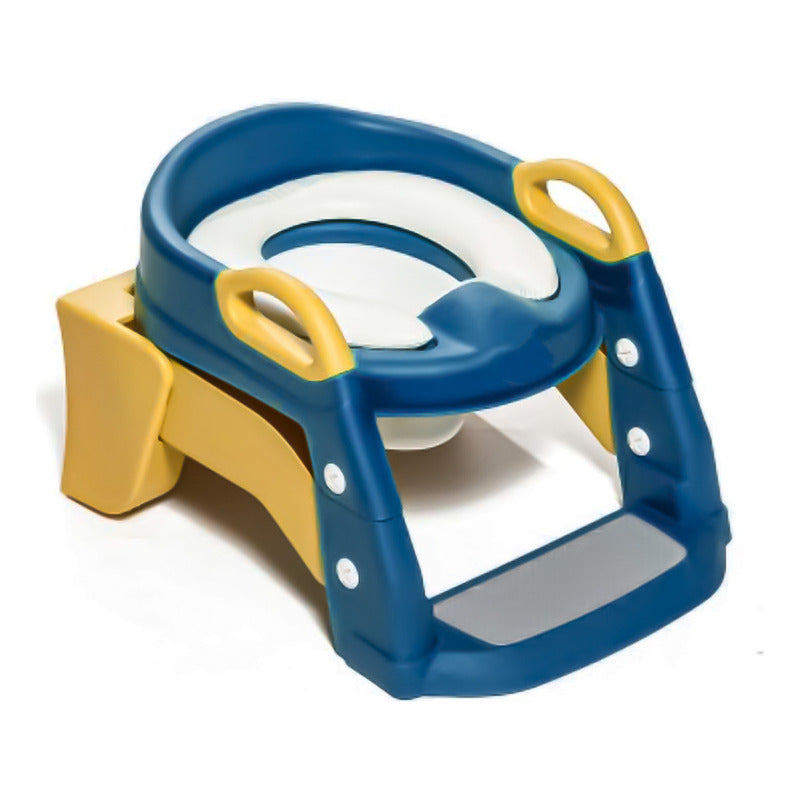 Adaptador Wc Niños Asiento Escalera Pelela 3 En 1 Acolchado