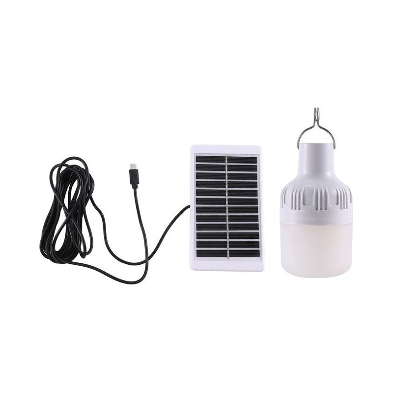 Ampolletas Led Con Panel Solar Usb Recargable Sf-115