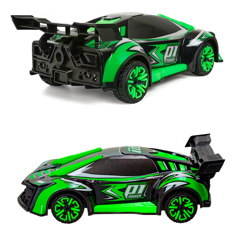 Auto Control Remoto Bugatti Humo 7 Luces Rapido 2.4ghz