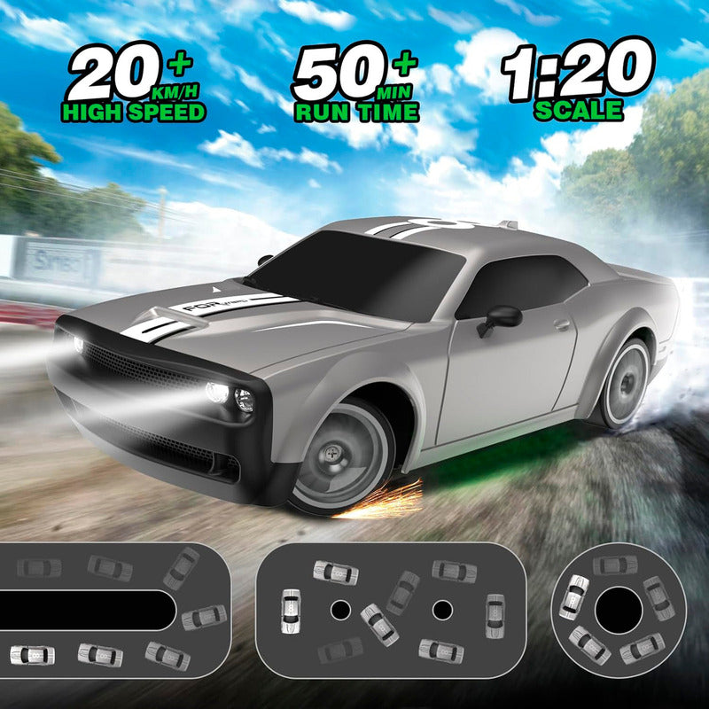 Auto A Control Remoto Dodge Speed Drift Derrape 2.4ghz