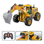 Excavadora Brazo Eléctrico A Control Sonido Humo Luz