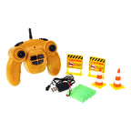 Excavadora Bulldozer A Control Sonido Humo Luz