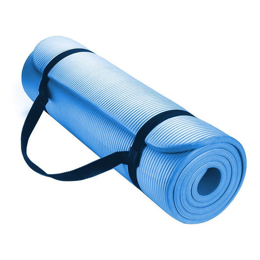 Mat Yoga 10 Mm Alfombra Resistente Gruesa Varios Colores