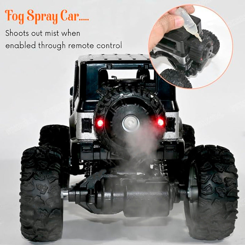 Auto Control Remoto Jeep Cross Country 2.4ghz Humo Y Luces