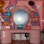 Muñeca Fashion Doll Con Peinadora Y Accesorios Home Princess