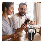 Prensa Francesa Cafetera De Lujo 800ml Acero Inoxidable