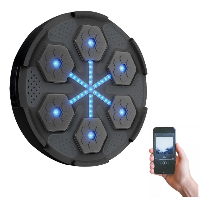 Maquina Boxeo Inteligente  Con Guantes Y Bluetooth Boxing Machine