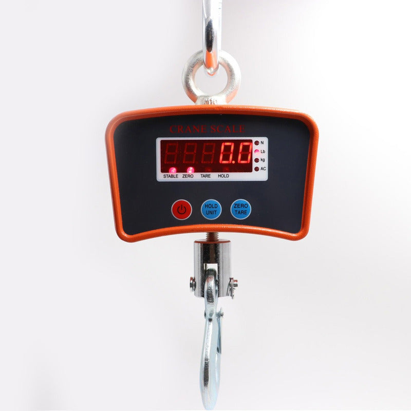 Balanza Romana Pesa Digital 1 Tonelada Con Gancho Industrial