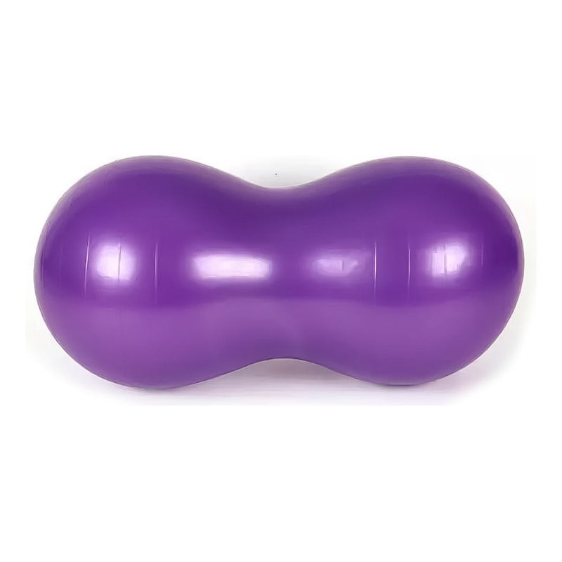 Pelota Ovalada Pilates Mani 45x90cm Yoga Inflador Incluido