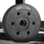 Set 2 Discos Preolímpico Para Pesas 15kg C/u Pvc Boomfit