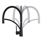 Grifo Llave Lavaplatos De Lujo Monomando Cocina Acero