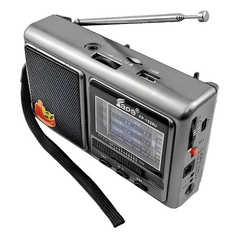 Radio Recargable Mp3 Usb 8 Bandas Epe Fp-1525u