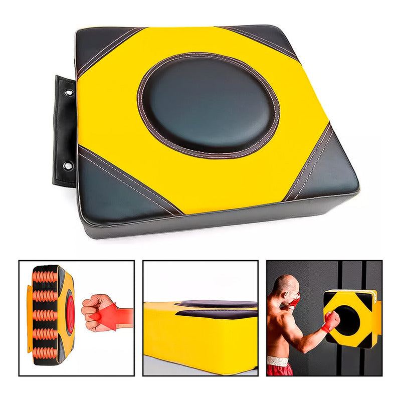 Almohadilla De Boxeo Artes Marciales Pared Objetivo 40x40cm