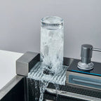 Lavaplatos Cascada Inteligente Smart Lluvia Acero Inoxidable 75x46