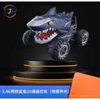 Auto A Control Remoto Off Road Tiburon Robot Acrobatico