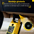 Gata Hidraulica Caiman 2.5 Toneladas Perfil Bajo Industrial