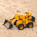 Excavadora Bulldozer A Control Sonido Humo Luz