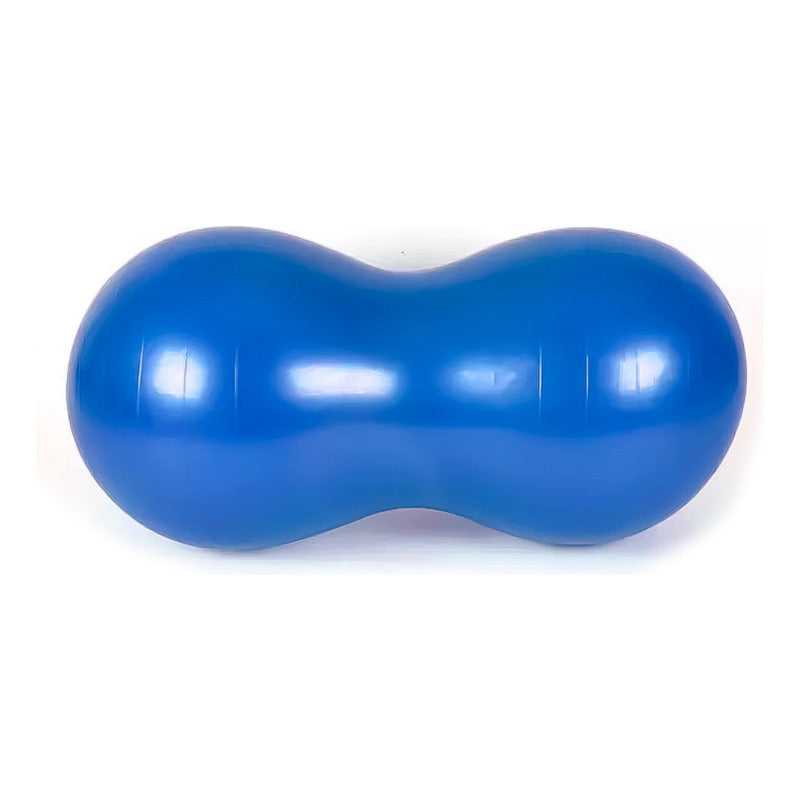 Pelota Ovalada Pilates Mani 45x90cm Yoga Inflador Incluido