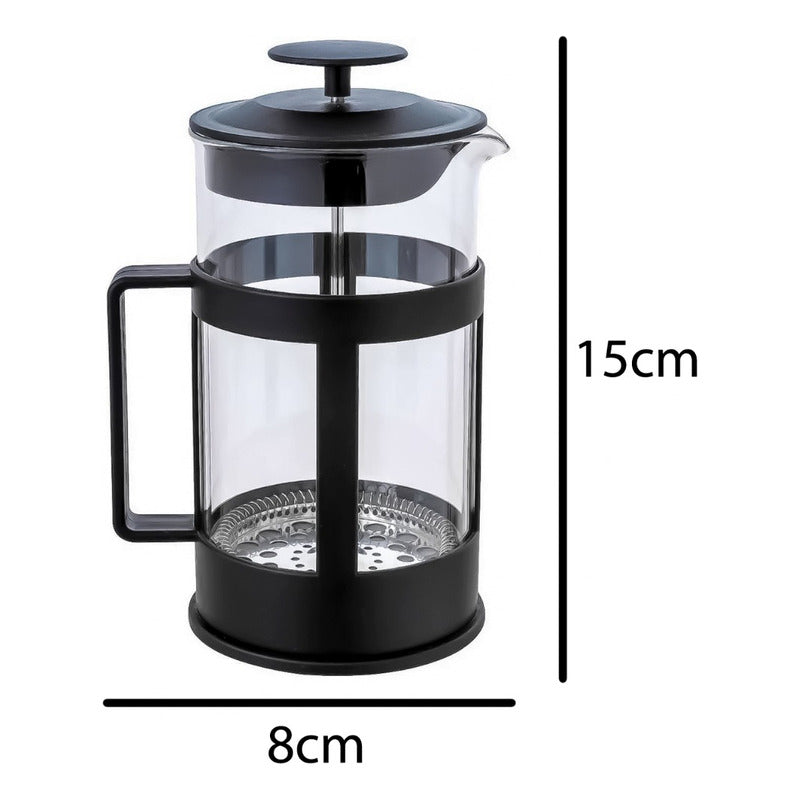 French Press Prensa Cafetera Francesa 600ml Filtro Te