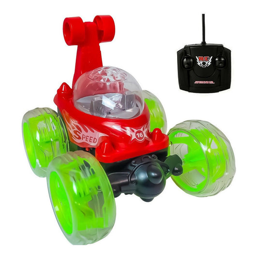Auto Control A Remoto Crazy Car Luces Sonido Niños Rgb