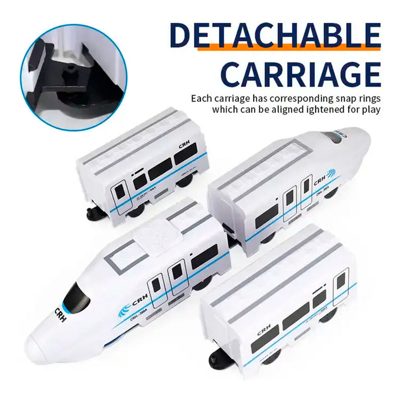 Tren Electrico Simulación Música Y Efectos Escala