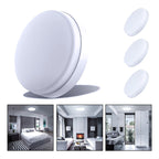 3 Foco Plafon Frameless Led Techo Sobrepuesto 18w Luz Fria