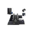 Soporte Base Ps4 Para 2 Dualshock Con Ventilador Y Juegos