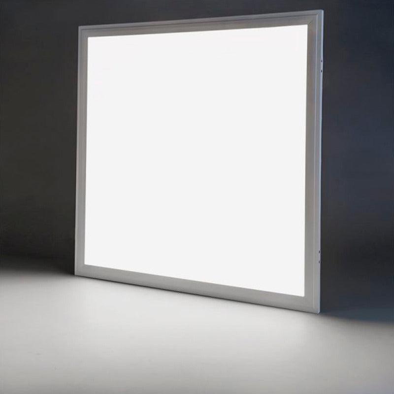 3 Foco Panel Led 48w 60x60cm Sobrepuesto Frio B. Blanco