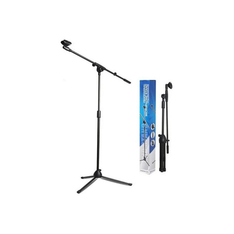 Soporte Pedestal Microfono Profesional Altura Ajustable