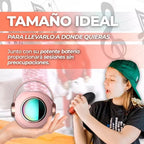 Parlante Con Micrófono 5 Efectos De Voz Bluetooth Luces Rgb