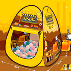 Carpa Infantil Piscina 100 Pelota Ingeniero Juego Niños
