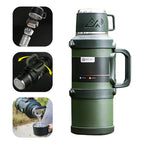 Termo 3.2 Lts Agua Infusor Acero Inoxidable Termico Camping