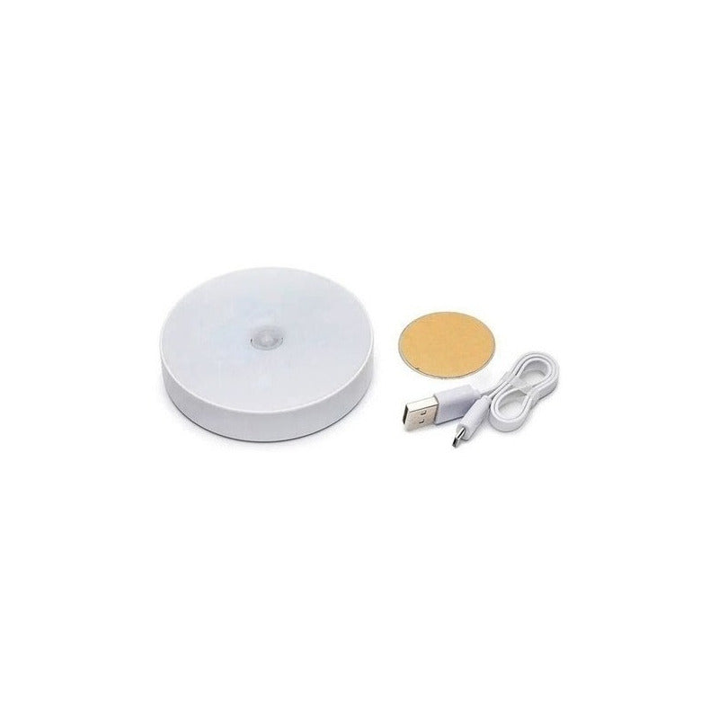 Luz Emergencia Recargable Led Con Sensor De Movimiento Y Luz