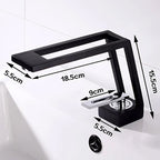 Llave Lavamanos Monomando Griferia De Lujo Diseño Moderno